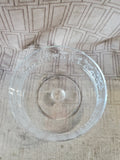 Clear Glass 12 Days of Christmas Pedestal Candy Dish