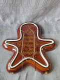 Hull Pottery Gingerbread Man Serving Tray