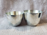 Pair of Pewter Jefferson Cups