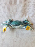 Resin Blue Crab Figurine