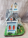 Coventry Cove "Parkside Elementary School" Lighted House WORKS (L)
