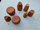 16 Piece Miniature Terracotta Pot Lot