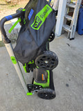 Greenworks Pro 21" 60v Push Lawnmower w/One Battery, Charger and Bag