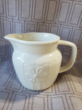 White Ceramic Cream Pitcher