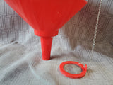 King Kooker Heavy Duty 8" Plastic Oil Funnel with Mesh Filter