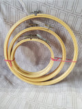 Lot of Wooden Embroidery Hoops