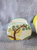 Museum of Modern Art Clarice Cliff Jam Pot and Sugar Bowl Set