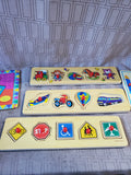 Lot of Wooden Children's Puzzles