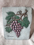 Gare Inc 2000 Ceramic Bisque "Vitacea" Wall Plaque