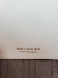 (A) 1993 Hill Design Inc. Ceramic "Bride's Album Quilt" Tile