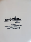 Temp-Tations by Tara "Woodland" White Ceramic Utensil Crock