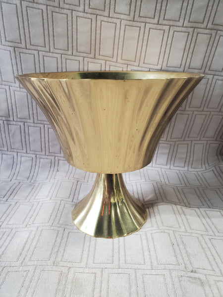 Brass Pedestal Bowl