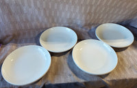 11 Piece World Market White Ceramic Stacking Dish Set