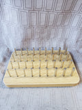 Finger Dexterity Wooden Peg Board
