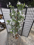 6' Faux Blooming Dogwood Tree in Pot