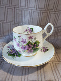 Rosina Floral Teacup and Saucer Set