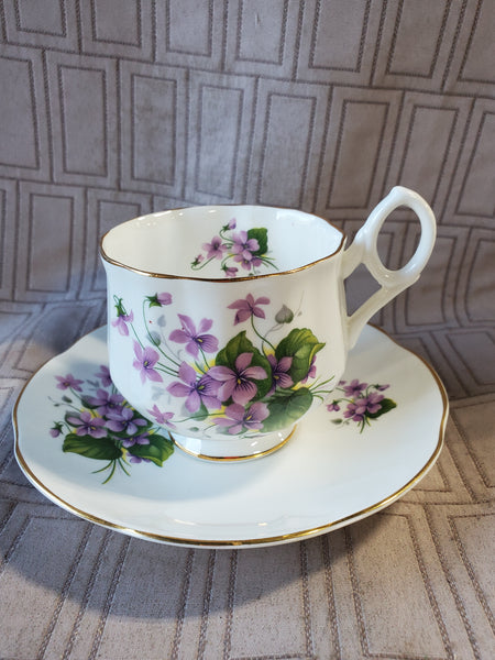 Rosina Floral Teacup and Saucer Set