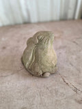 Cement Chubby Bunny Garden Statue