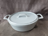 Crate and Barrel Covered Casserole Dish