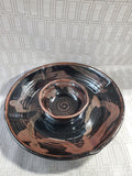 Ash Craft Pottery Chip and Dip Platter