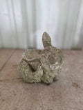 Scratching Cement Bunny Garden Statue