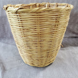 Wicker Woven Waste Basket