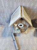Pair of Wooden Birdhouses AS IS—READ DESCRIPTION CAREFULLY**