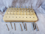 Finger Dexterity Wooden Peg Board
