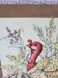 Set of 4 Corkback Turkey Placemats