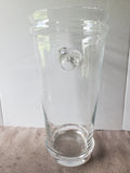 Tall Clear Glass Vase