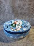 Pacific Rim Ceramic Snowman Trinket Box
