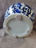 Blue and White Ceramic Ginger Jar (A)