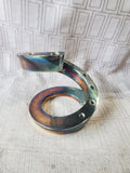 Dansk Bertil Vallien Silverplate Spiral Candle Holder