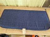 Blue Outdoor Bench Seat Cushion (two available, priced separately)
