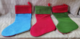 Lot of 3 Christmas Stockings