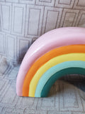 Ceramic Rainbow Figurine