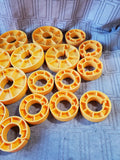 Lot of Kodak Plastic Yellow Film Reel Cores