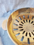 Hearth & Hand with Magnolia Mango Wood Fruit Basket