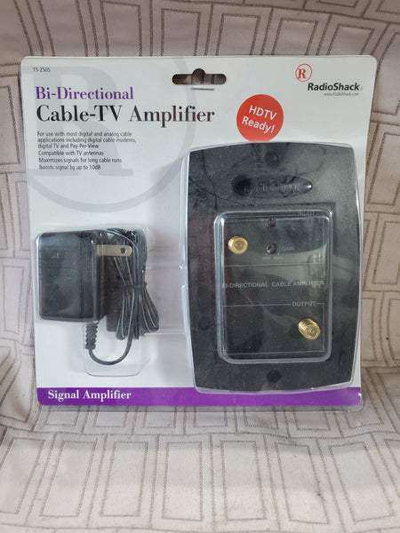 Bi-Directional Cable-TV Amplifier APPEARS UNUSED