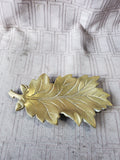 Brass Leaf Trinket Dish