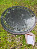 Evergreen Outdoor Firepit Table w/Removable Glass Top
