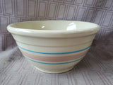 McCoy 8" Oven Proof Pink and Blue Mixing Bowl