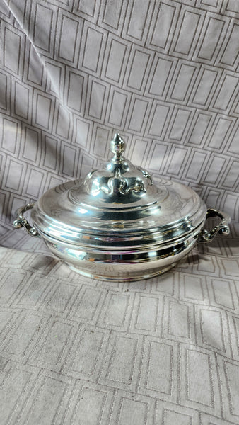 Silverplate Covered Dish
