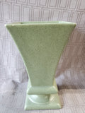 Haeger Pottery Green Pedestal Vase