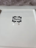 2 Piece Christmas Cookie Platter Lot