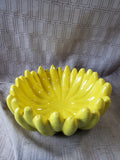 Yellow Ceramic Banana Fruit Bowl
