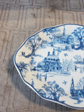 Colonial Williamsburg "Williamsburg Townscape Toile" Trinket Dish