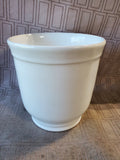 Smith & Hawken White Ceramic Planter