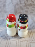 Ceramic Snowman Salt and Pepper Shaker