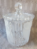 Crystal Biscuit Jar